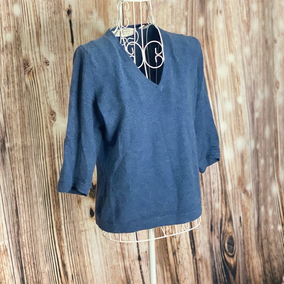 Valerie Stevens two ply Cashmere Sweater - Picture 3 of 8